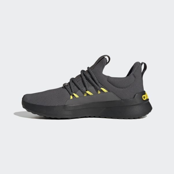 Chaussures Lite Racer Adapt 4.0 Cloudfoam Slip-on Gris Adidas