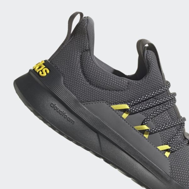 Chaussures Lite Racer Adapt 4.0 Cloudfoam Slip-on Gris Adidas