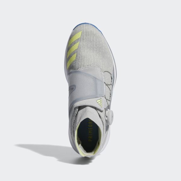 Chaussures De Golf Adidas Zg21 Motion Primegreen Boa Mid Grises