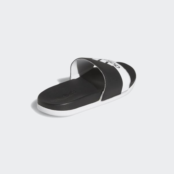 Adidas Adilette Comfort Slides Noir/blanc