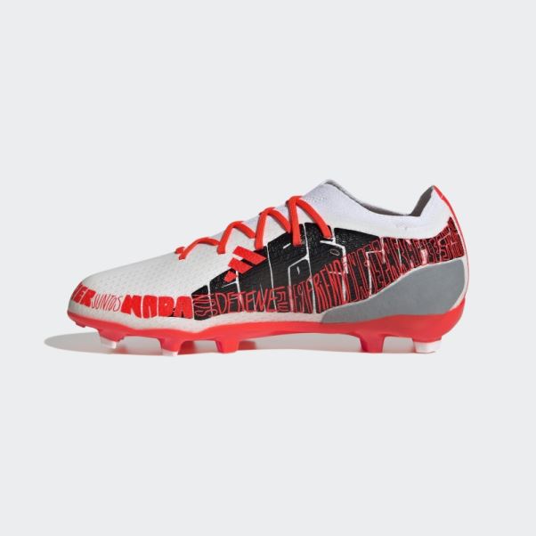 Adidas X Speedportal Messi.1 Crampons Sol Ferme Blanc