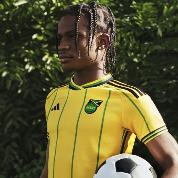 Mode Adidas Jamaica 23 Maillot Domicile Vert