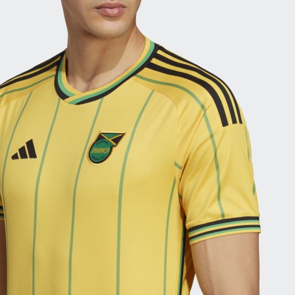 Mode Adidas Jamaica 23 Maillot Domicile Vert