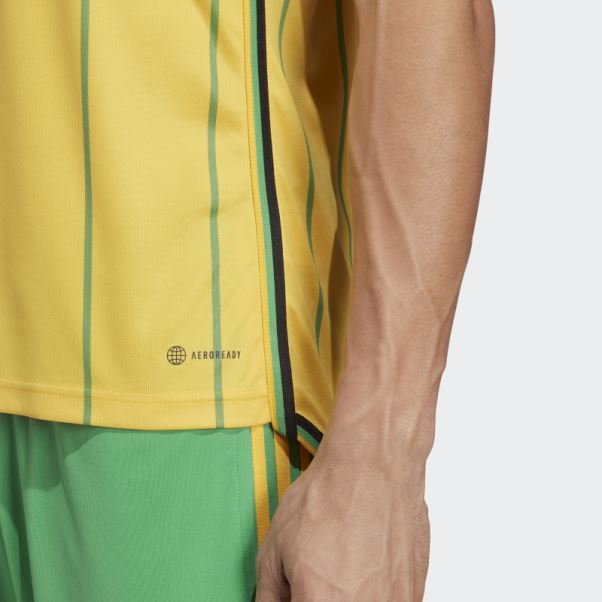 Mode Adidas Jamaica 23 Maillot Domicile Vert