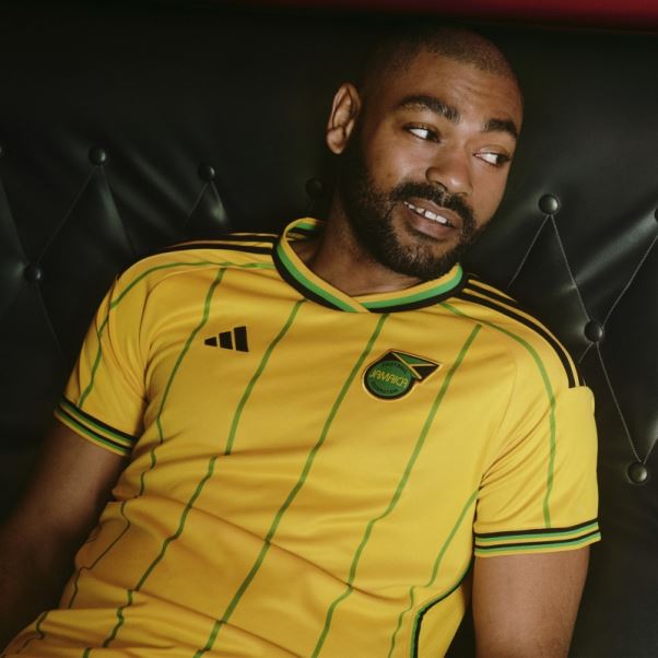 Mode Adidas Jamaica 23 Maillot Domicile Vert