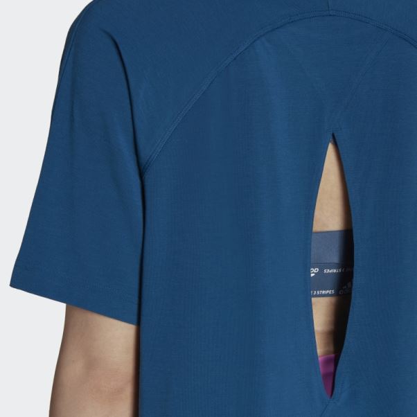 T-shirt à Dos Croisé Aeroready Marine Adidas