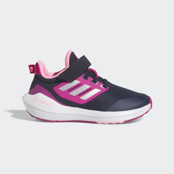 Eq21 Run 2.0 Bounce Sport Running Elastic Lace With Top Strap Shoes Ink Adidas