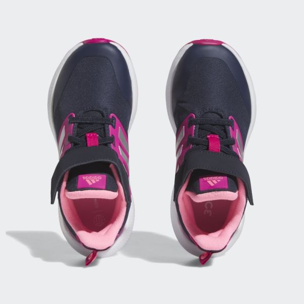 Eq21 Run 2.0 Bounce Sport Running Elastic Lace With Top Strap Shoes Ink Adidas