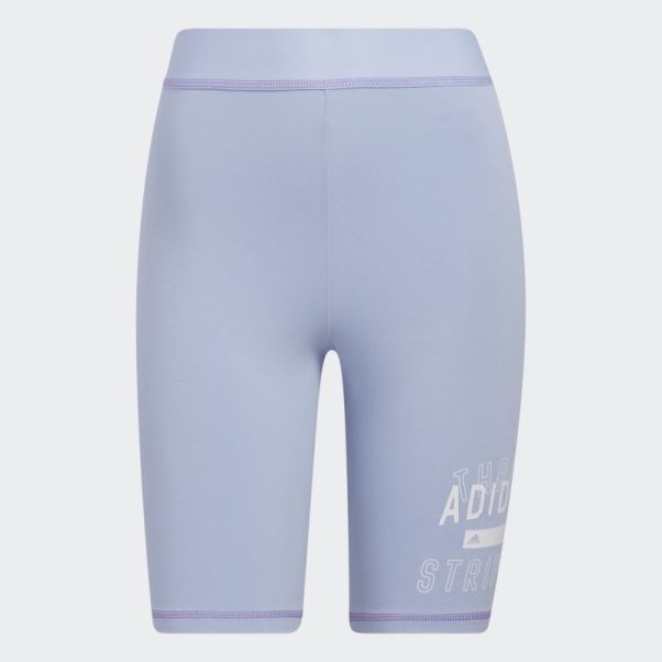 Short Cycliste Adidas Aube Sport Statement Bleu