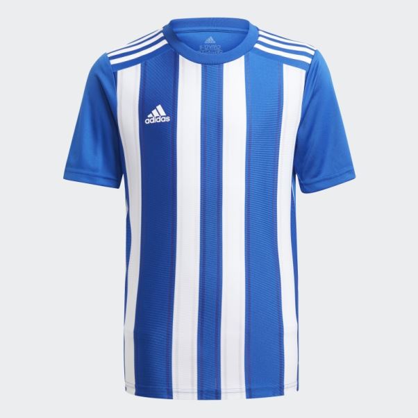 Maillot 21 Rayé Bleu Royal Adidas