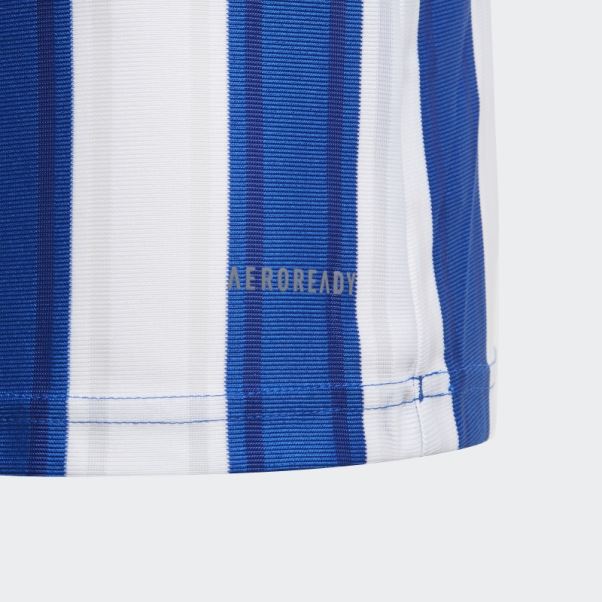 Maillot 21 Rayé Bleu Royal Adidas