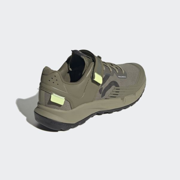 Adidas Five Ten Clip-in Vtt Chaussures Hot Orbit Vert