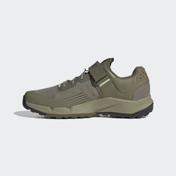 Adidas Five Ten Clip-in Vtt Chaussures Hot Orbit Vert