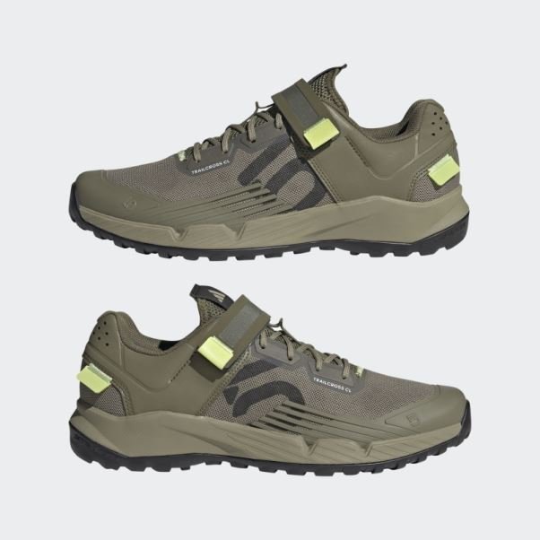 Adidas Five Ten Clip-in Vtt Chaussures Hot Orbit Vert