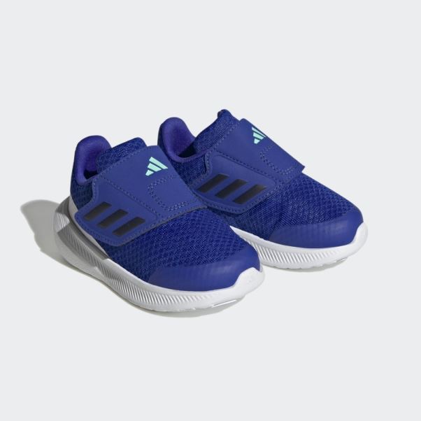 Chaussures à Scratch Runfalcon 3.0 Adidas Bleu