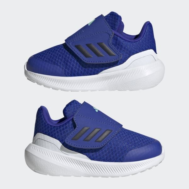 Chaussures à Scratch Runfalcon 3.0 Adidas Bleu