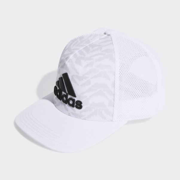 Casquette Trucker Adidas Snapback Blanche
