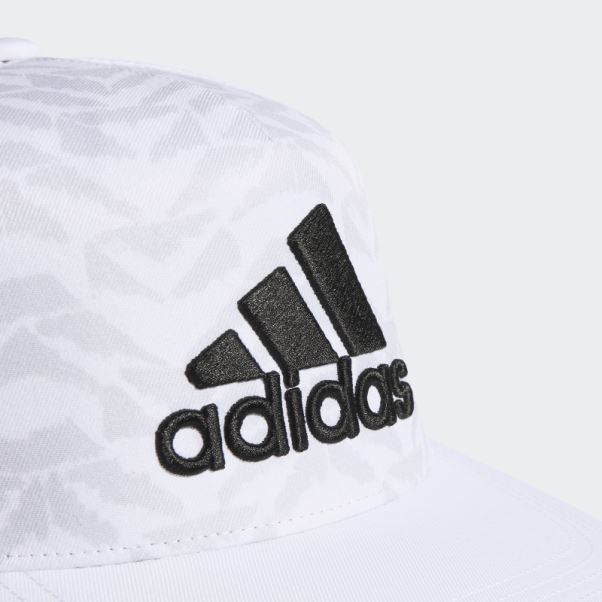 Casquette Trucker Adidas Snapback Blanche