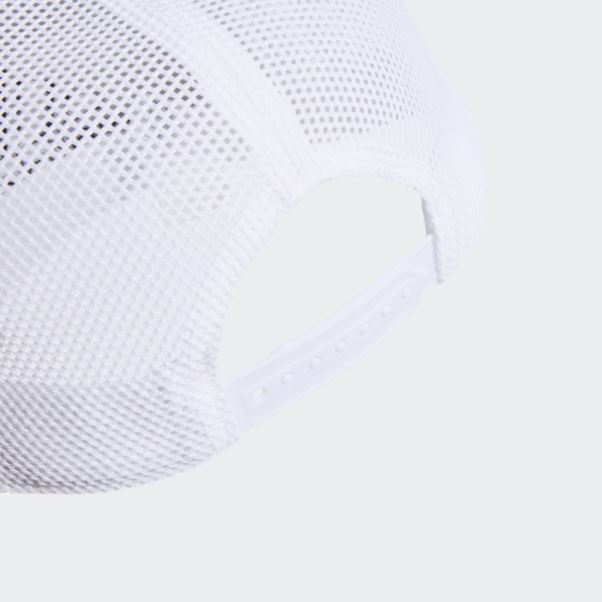 Casquette Trucker Adidas Snapback Blanche