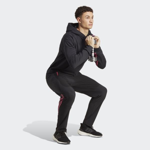 Pantalon Adidas Noir Conçu Pour L'entraînement Pro Series Hiit Organisé Par Cody Rigsby