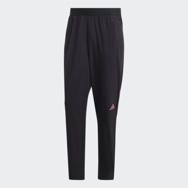 Pantalon Adidas Noir Conçu Pour L'entraînement Pro Series Hiit Organisé Par Cody Rigsby