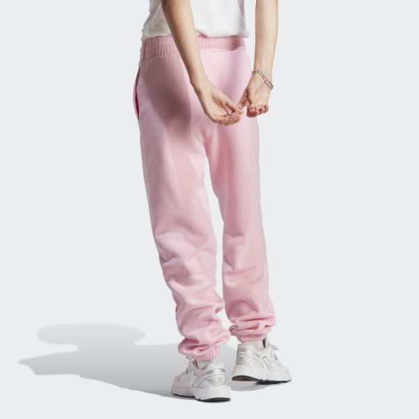 Pantalon De Jogging En Molleton Essentials Adidas True Pink
