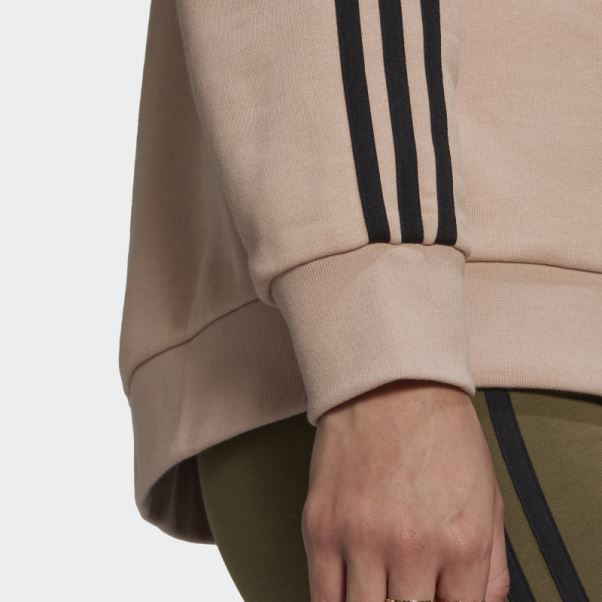 Adidas Sweat à Capuche Cendre Perle