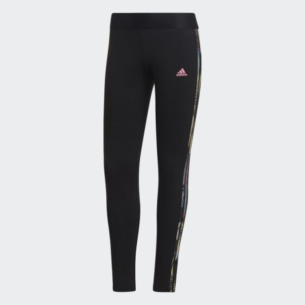 Adidas Legging 3 Bandes Rose