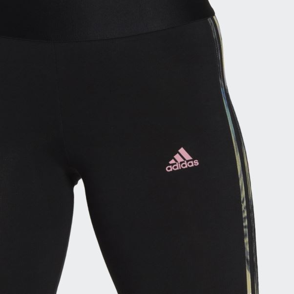 Adidas Legging 3 Bandes Rose