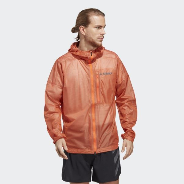 Veste De Pluie 2,5 Couches Terrex Agravic Orange Adidas Fashion