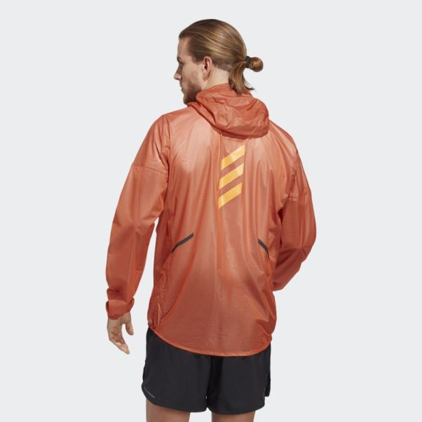 Veste De Pluie 2,5 Couches Terrex Agravic Orange Adidas Fashion