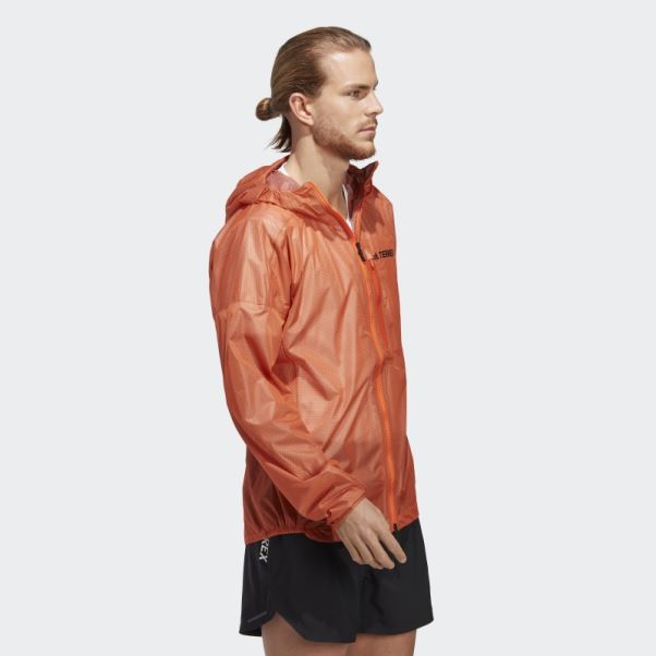 Veste De Pluie 2,5 Couches Terrex Agravic Orange Adidas Fashion