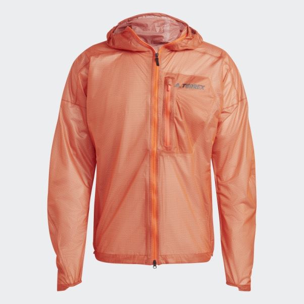 Veste De Pluie 2,5 Couches Terrex Agravic Orange Adidas Fashion