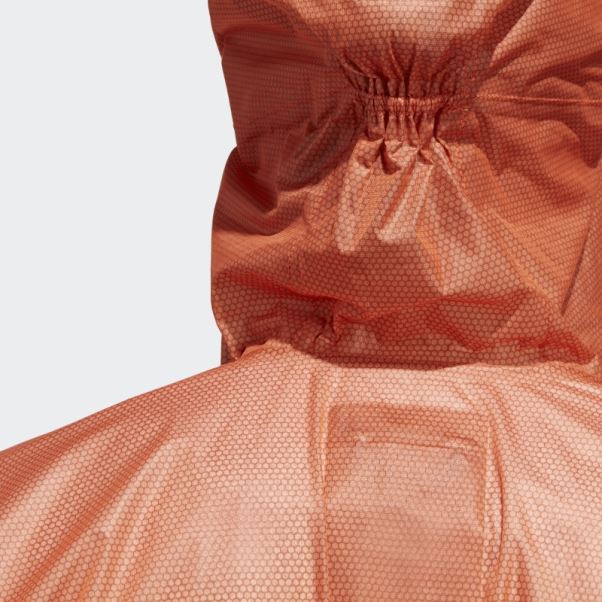 Veste De Pluie 2,5 Couches Terrex Agravic Orange Adidas Fashion