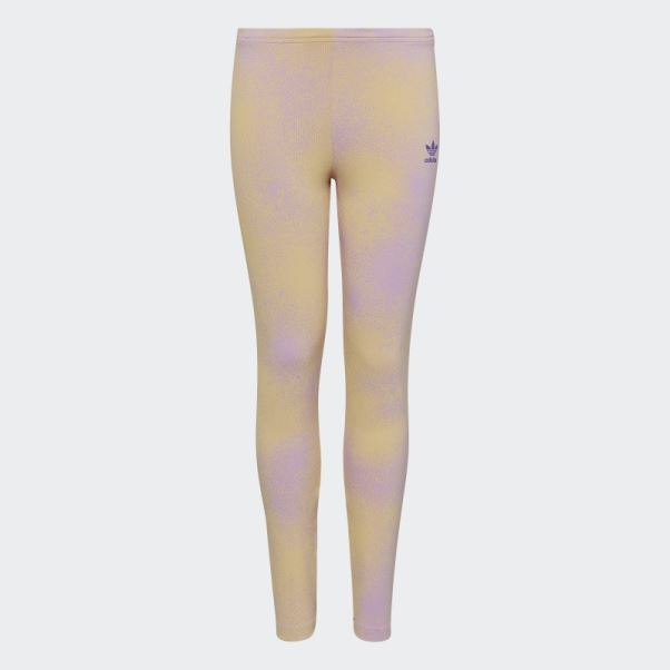 Legging Imprimé Graphique Adidas Lilas