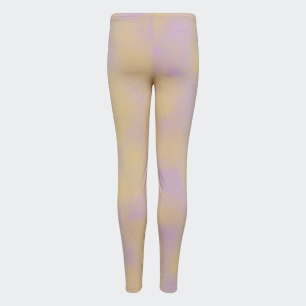 Legging Imprimé Graphique Adidas Lilas