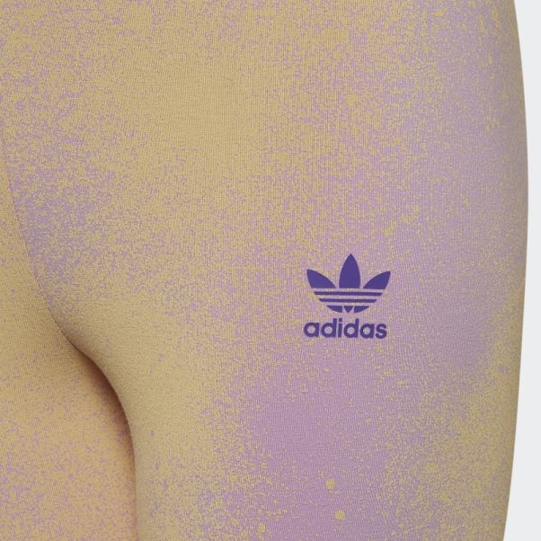 Legging Imprimé Graphique Adidas Lilas