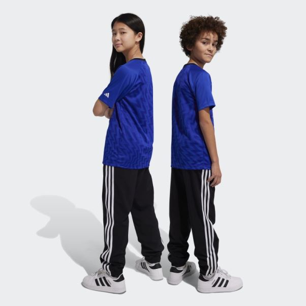 Pantalon Tissé à 3 Bandes Adidas Essentials Noir