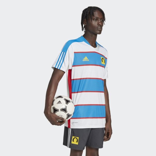 Maillot Domicile Adidas Tiro X Lego Bleu Mode