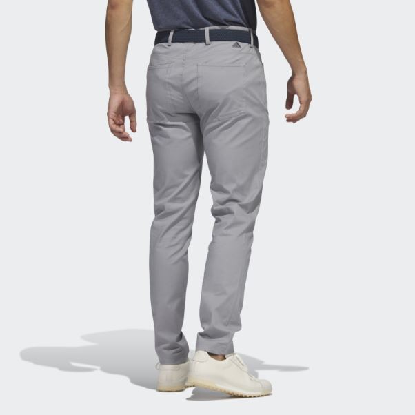 Go-to Pantalon De Golf 5 Poches Adidas Gris