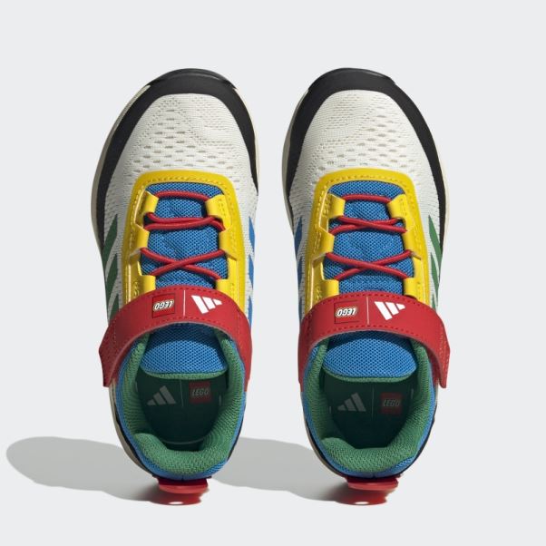 Terrex X Lego Agravic Flow Trail Running Chaussures Adidas Blanc