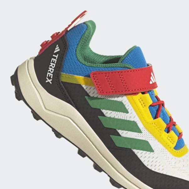 Terrex X Lego Agravic Flow Trail Running Chaussures Adidas Blanc