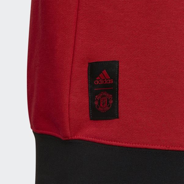 Sweat Manchester United Rouge Adidas