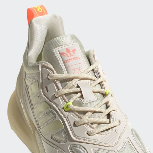 Adidas Zx 2k Boost 2.0 Chaussures Beige Sable