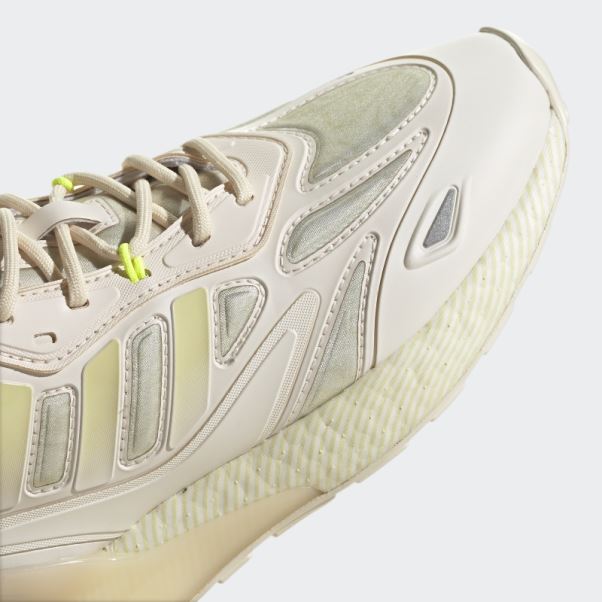 Adidas Zx 2k Boost 2.0 Chaussures Beige Sable