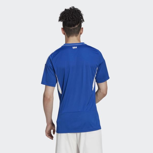 Maillot Domicile Adidas Fc Schalke 04 22/23 Bleu Royal