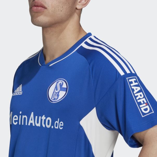 Maillot Domicile Adidas Fc Schalke 04 22/23 Bleu Royal
