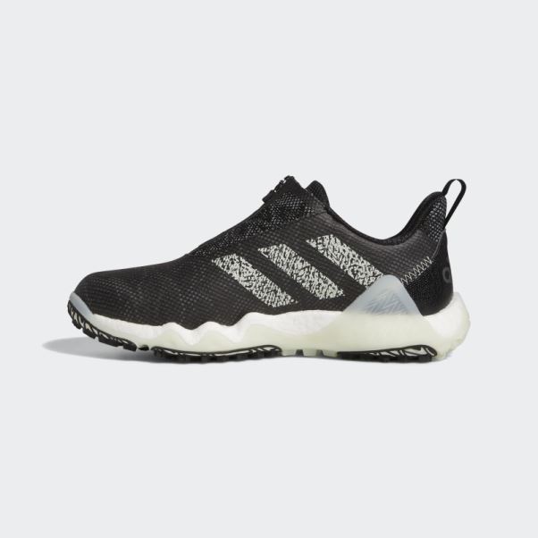 Adidas Codechaos 22 Chaussures De Golf Sans Crampons Argent Foncé