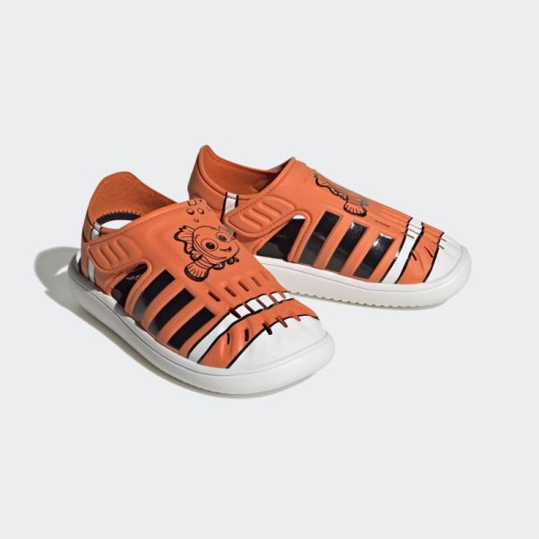 Sandales D'été à Bout Fermé Adidas Nemo Et Dory Orange