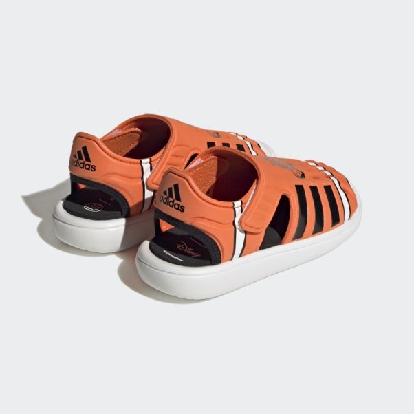 Sandales D'été à Bout Fermé Adidas Nemo Et Dory Orange